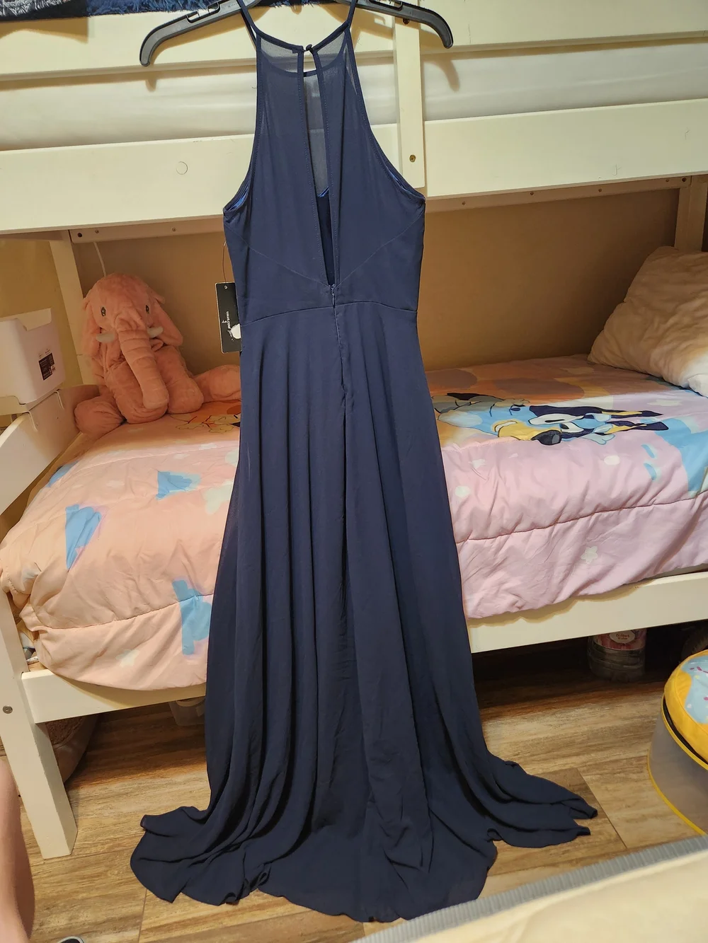 Lulu's Night of Romance Navy Blue Sleeveless Maxi Dress - Picture 6 of 9